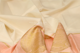 Lyte weight Pattu Sarees online,South Indian Sarees,Pure Silk Sarees,Kanjivaram Saree,kanchi pattu saree,Zari saree,off white saree - NIHIRA