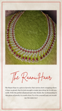 Raani Haram Diamond necklace,Pure silver polki choker Indian necklace ,maang tikka sabyasachi jewelry inspired Shaburis