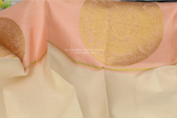 Lyte weight Pattu Sarees online,South Indian Sarees,Pure Silk Sarees,Kanjivaram Saree,kanchi pattu saree,Zari saree,off white saree - NIHIRA