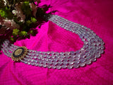 Tanzanite Beads | Mens mala | Unisex jewelry | Pearl Necklace