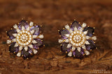 Pure Silver Jewellery Indian ,Big Studs,Big Indian Studs,Jhumkas,Indian Bridal,Indian Wedding Jewelry,pure Silver jewelry-NIHIRA-SHABURIS